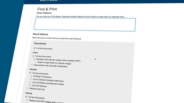 Introduction To Thomson Reuters Westlaw