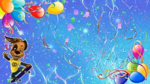 С Днем рождения! футаж детский.mp4