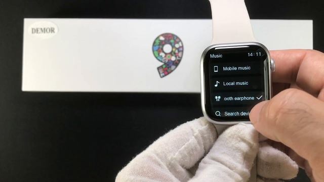 DEMOR H12 Pro 4GB Smart Watch IWO Series 9 45mm Smartwatch Unboxing Review, Watch OS 10, Photo Albu смотреть онлайн