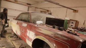 Marathon Bodywork Time! Myles' 1966 Plymouth Fury is in the Shop... Can we Paint it in 10 Days?