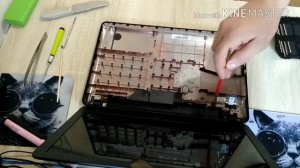ASUS X540S разборка, чистка, сборка.