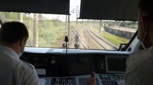 РА3 "Орлан", вид из кабины машиниста