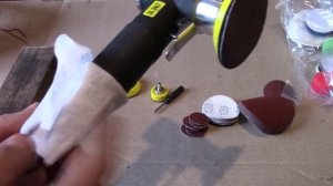 Орбитальная пневматическая мини шлифовальная машина