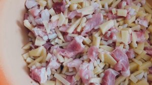 Пирог с картошкой и мясом! Простой классический рецепт