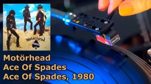 Motörhead – Ace Of Spades ♠ (1980) Vinyl and Lyric Video, 4K Motorhead, 24bit/96kHz