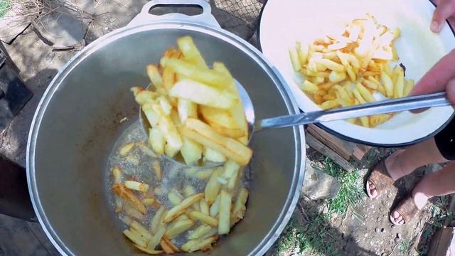 Рецепт / Готовим в Казане Картошку с Колбасой смотреть онлайн