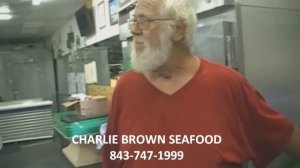 Angry Grandpa loves Charlie Brown sea food