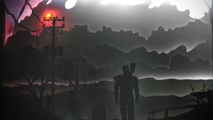 Лазерный станок по картону - изготавливаем 3D картину с подсветкой по мотивам игры FALLOUT