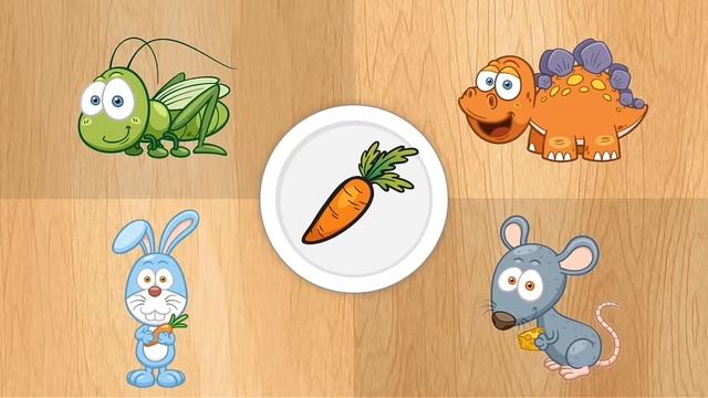 Kids Educational Games Feed The Animals смотреть онлайн