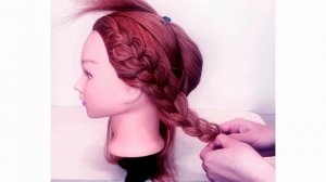Техника плетения  косичек для новичков, прическа  3 косички