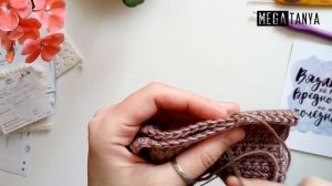 Простой шов иглой (как сшить вязаные детали)