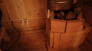 Быстрая просушка пола в каркасной бане и охлаждение трубы дымохода
