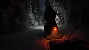 Светодиодная люстра на снегоход "БУРАН"