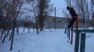 Сальто с турника