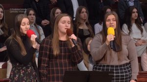 "Непосильные жизни задачи решая" - Группoвое пение