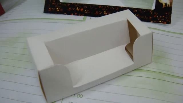 подставка для визиток из картона Www.vrt21.ru
