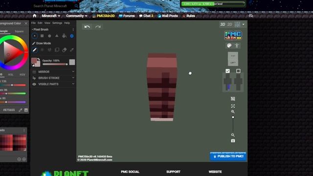 Plaid Pants Tutorial (Minecraft Skin) смотреть онлайн