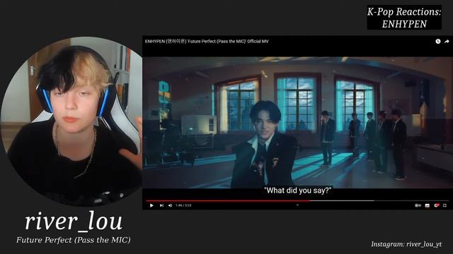 Reacting to ENHYPEN - Future Perfect (Pass the MIC)! смотреть онлайн
