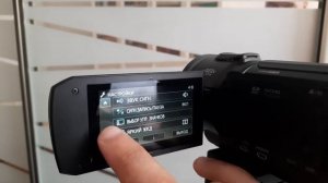 Panasonic HCV800. Настройки