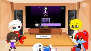 Undertale react to EPIC!SANS FIGHT