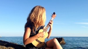 Anna Belanovich - "Я хочу быть с тобой" Nautilus Pompilius (ukulele cover) 