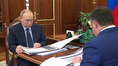 Глава Тверской области доложил президенту о социально-экономической ситуации в регионе