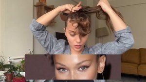 BELLA HADID KIVIRCIK TOPUZU YAPTIM! Bella Hadid Saç-Makyaj  ?
