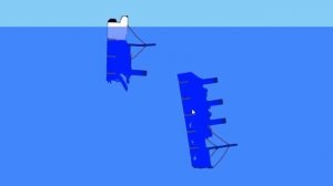 как затонул корабль Титаник :D