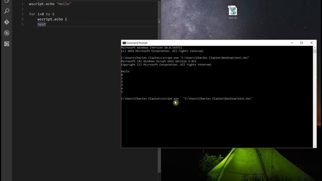 How To Debug VBScript (Visual Studio)