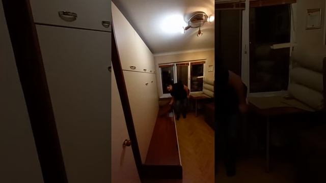 Шкаф - кровать - диван горизонтальная 150*200 см.
