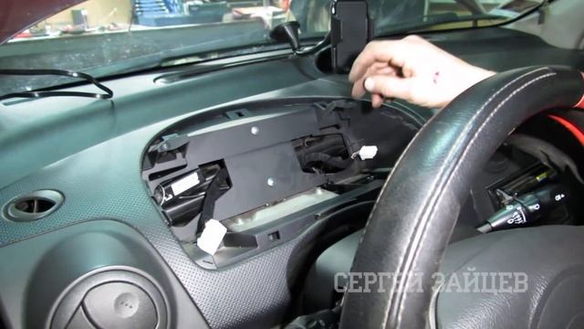 Автосигнализация Sheriff ZX-1070 - Установка / Точки Подключения Сигнализации на ZAZ Vida