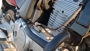 Honda CBF500 ABS start long WALKAROUND exhaust #motorcycle #honda #cbf500 #hondacbf