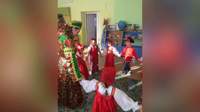 "Гуляй, Масленица-затейница!"-развлечение в средней группе "Вишенка" смотреть онлайн