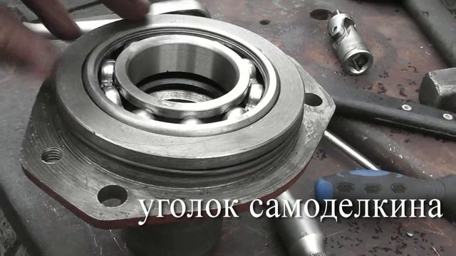 Первичный вал привода ВОМ. Часть 3. Сборка.