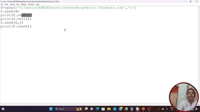 File handling-seek() and tell() || Class-12 Computer Science with Python