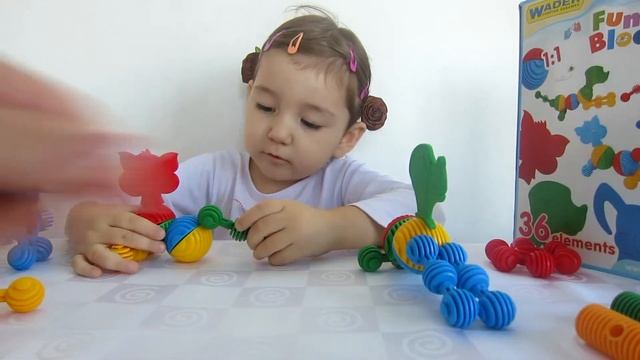 РАЗВИВАЮЩИЙ КОНСТРУКТОР "Funny Blocks " ПОЛЬША /evolving DESIGNER "Funny Blocks "POLAND смотреть онлайн