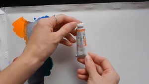 Как смешать серый цвет в акварели.