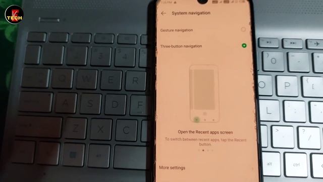 Navigation bar on android | Mobile me swipe wala button kaise laiye смотреть онлайн