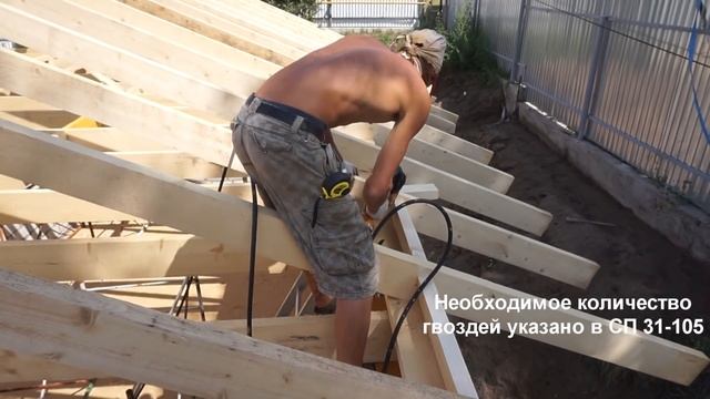Деревянное перекрытие и крыша. Правильное устройство узлов.