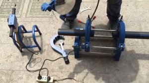 Стыковая сварка полиэтиленовых труб аппаратом VSTYK