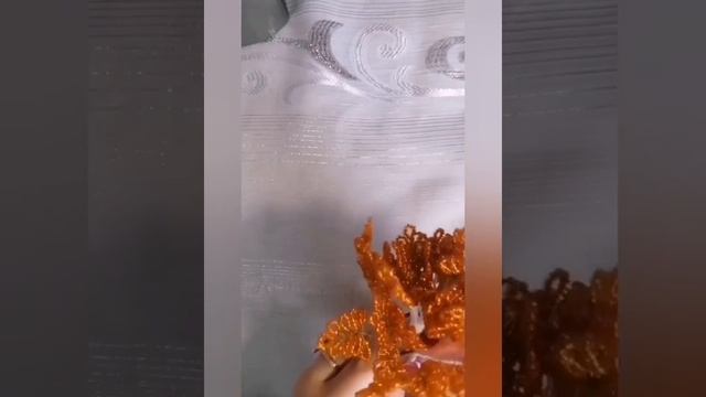 Осенняя берёза из бисера/МК смотреть онлайн