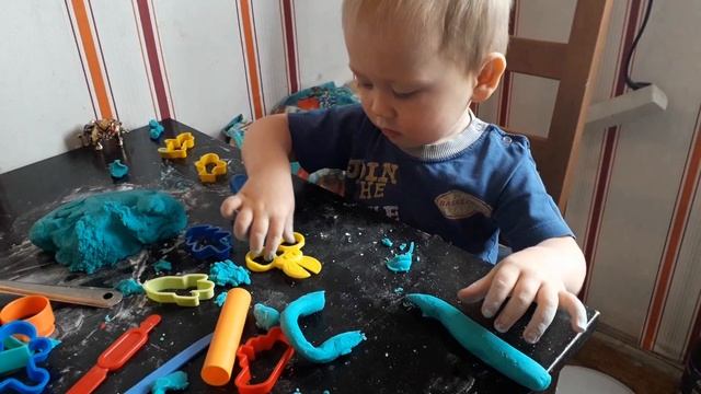 Игры с тестом?развитие мелкой Моторики ? смотреть онлайн