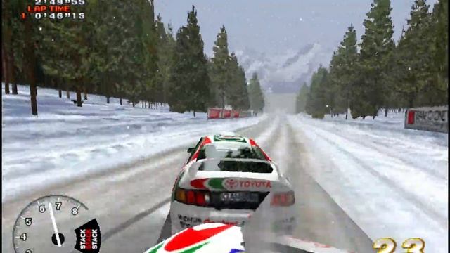 sega rally 2 (toyota celica) ~ セガラリー2 トヨタ・セリカ [4'07"61] смотреть онлайн