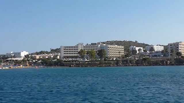 Кипр. Протарас.  (вид с моря) Cyprus Protaras. . (View from the sea)