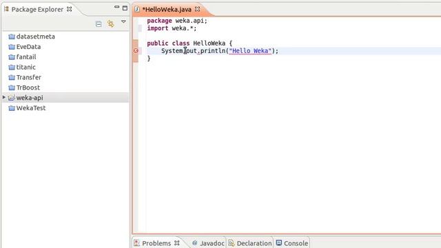 WEKA API 1/19: Introduction and Setting Up Eclipse смотреть онлайн