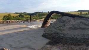 Добыча речного песка