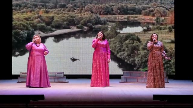 Народный вокальный ансамбль "Кружева" п. Зимовники. песня - "Матушка река" @MihalchikRu смотреть онлайн