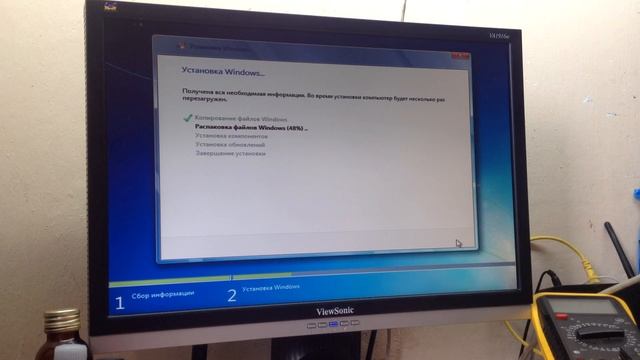Как установить  Windows 7 с флешки? через БИОС.