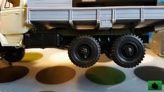 Урал 43202 конверсия 1:43. Окончание работ