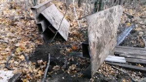 С сыном были в шоке,заглянув в сараи...Первый раз режу автогеном)КопМеталла